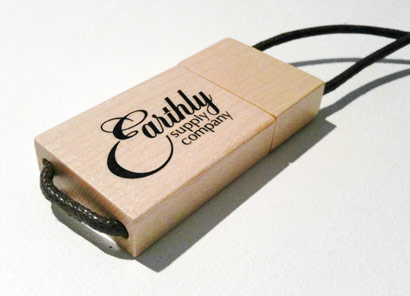 Earthly Suply Company USB stick.